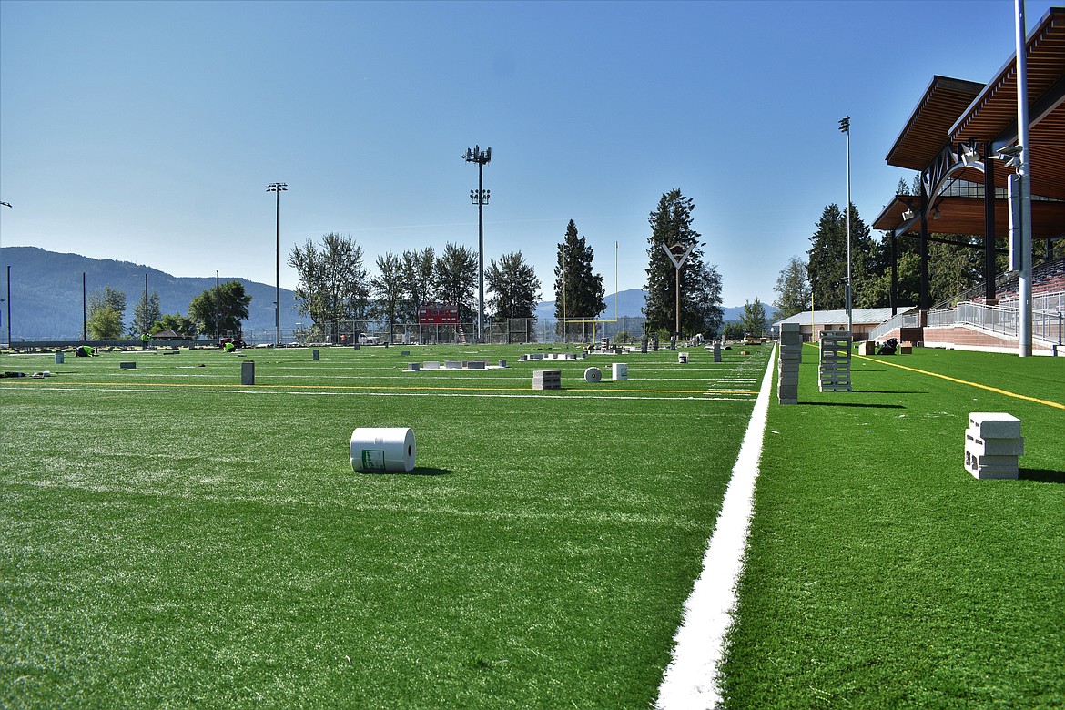 Turf at War Memorial Field nears completion Coeur d'Alene Press